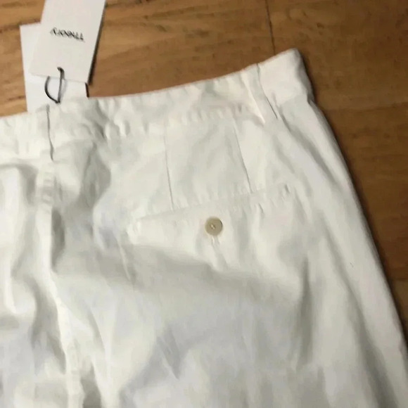 NWT Theory White Treeca 2 Cuff Patton Pant. Size 14 - Picture 5 of 8